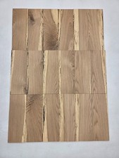 15" Very Nice Set Of 18 White Oak Lumber Wood Kiln Dried Board Slab