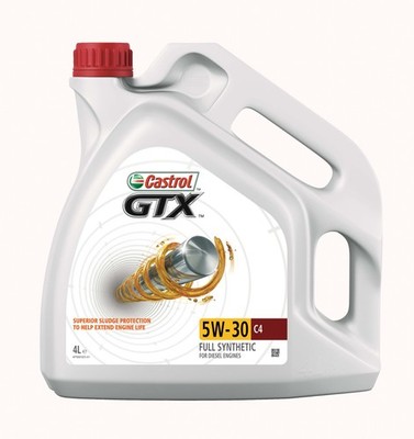 For Castrol 15F64E Engine Oil 5W-30 4L GTX C4 ACEA C4, RN0720, MB229.31, 226.51
