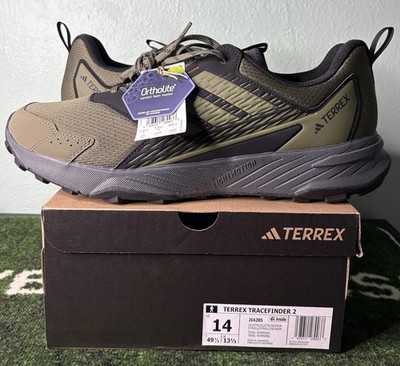 US Men s 14 - Adidas TERREX Tracefinder 2 Trail  Olive Strata  JI4285