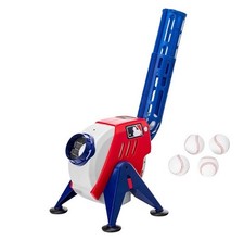 Franklin Sports MLB Power Pitcher Kids Baseball Pitching Machine Adjustable Spd.