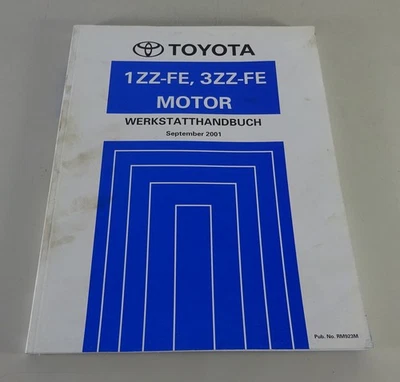 Werkstatthandbuch Toyota Motor 1ZZ-FE / 3ZZ-FE für Corolla Verso von 09/2001 - Bild 1 von 3