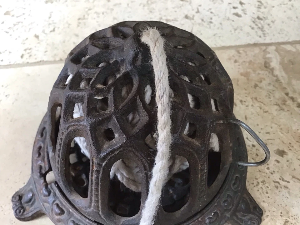 Antique Cast Iron String/ Twine  Holder Countertop General Store Dispenser Gift - Image 2 of 4