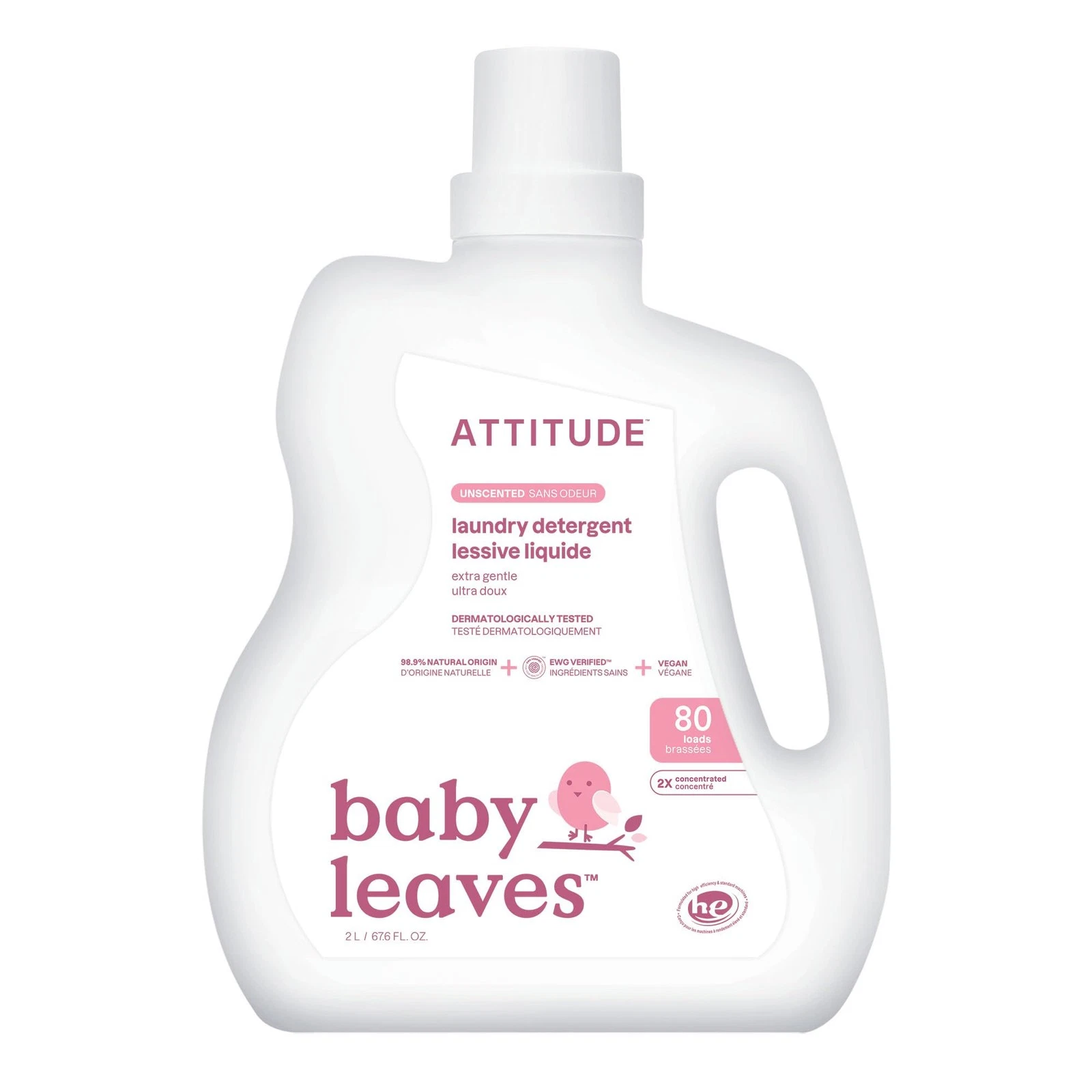 Baby Laundry Detergent Liquid, EWG Verified, Safe for Baby Clothes, Infant an...
