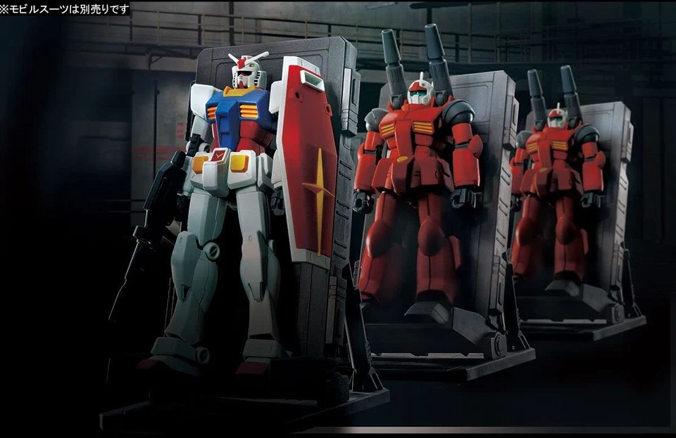 Gundam 1/144 white base MS hanger set of 3 - Image 2 of 2