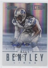 2012 Panini Absolute Rookie Spectrum Platinum 23/25 Bill Bentley #131 Auto 0a7