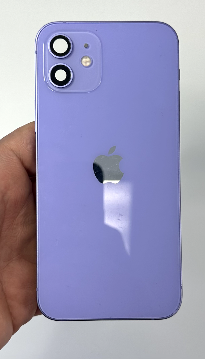 iPhone 12 OEM Back Housing Replacement with Pre-Installed Small