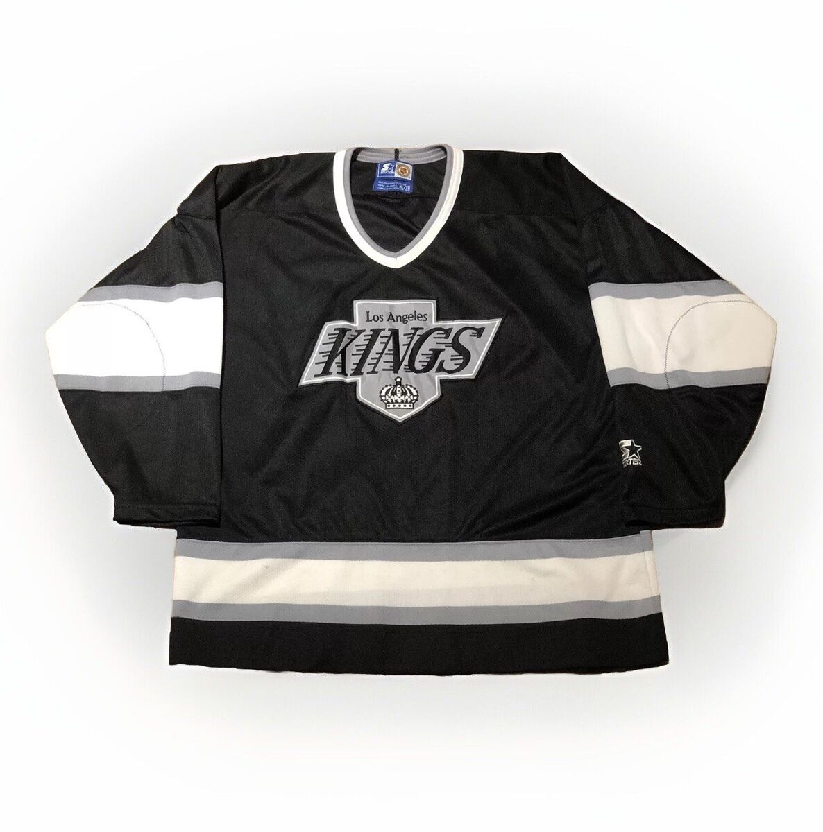 Vintage Starter Los Angeles Kings LA Hockey Jersey Black XL Vintage Starter Los Angeles Kings LA Hockey Jersey Black XL