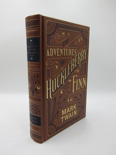 Leatherbound HB~THE ADVENTURES OF HUCKLEBERRY FINN~MARK TWAIN