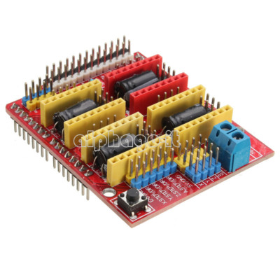 Neu V3 Gravierer 3D Drucker CNC Schild Erweiterungsplatine A4988 Treiber für Arduino