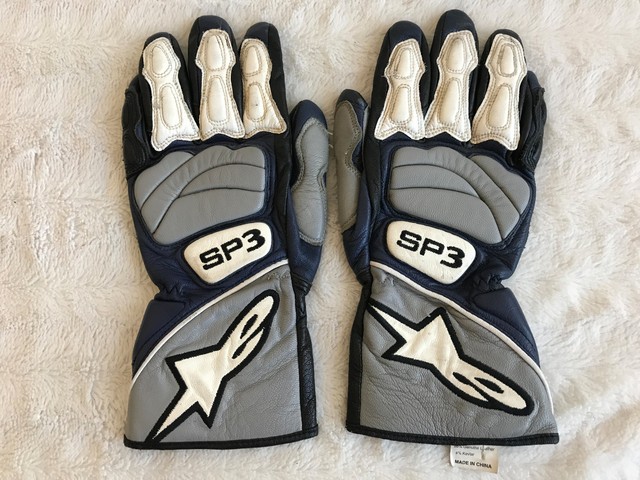 alpinestars skeleton racing gloves