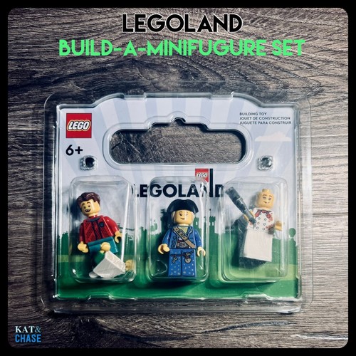 NIB Lego 853607 - Minifigure BAM Soccer I Love Legoland Wizard Pirate Baker Chef - Picture 2 of 12