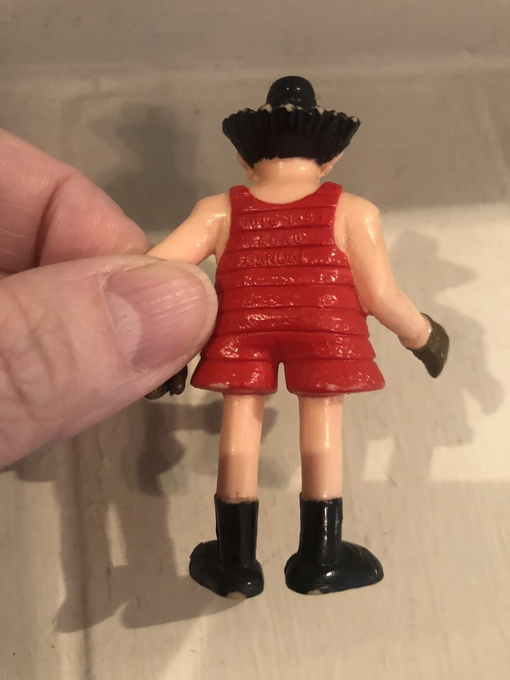 Súper RARO 1983 DIC Inspector Gadget 2 3/4" PVC Traje de Baño Rojo Bandai Foto 3 de 4