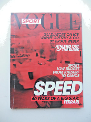 VOGUE ITALY Sport Juli 2007 382 Bruce Weber Ferrari Michel Comte Wayne Gretzky