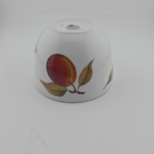 Vintage Royal Worcester Evesham Gold geschwungen offen Zuckerdose 31/4xH21/2" Pfirsichbeere - Bild 6 von 7
