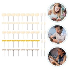 50Pcs Wool Polishing Watch Repair Tools and Grinding Wheels