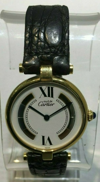 must de cartier mens watch