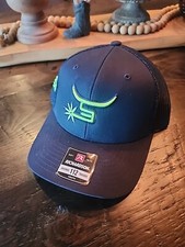 NWT YOUTH SPIN EM MUTTON 6 PANEL MESH BACK HA...