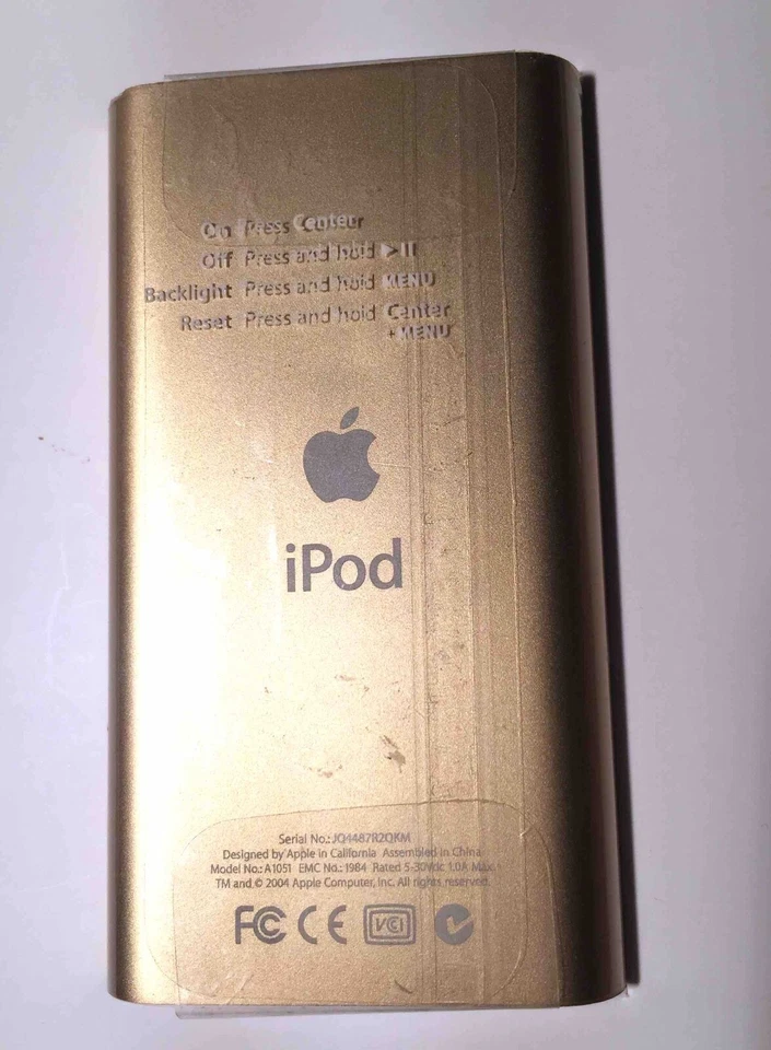 Apple ipod Mini 4GB (gold) 1. Generation mit box-MP3 Player - over a 1000 songs - Bild 3 von 4