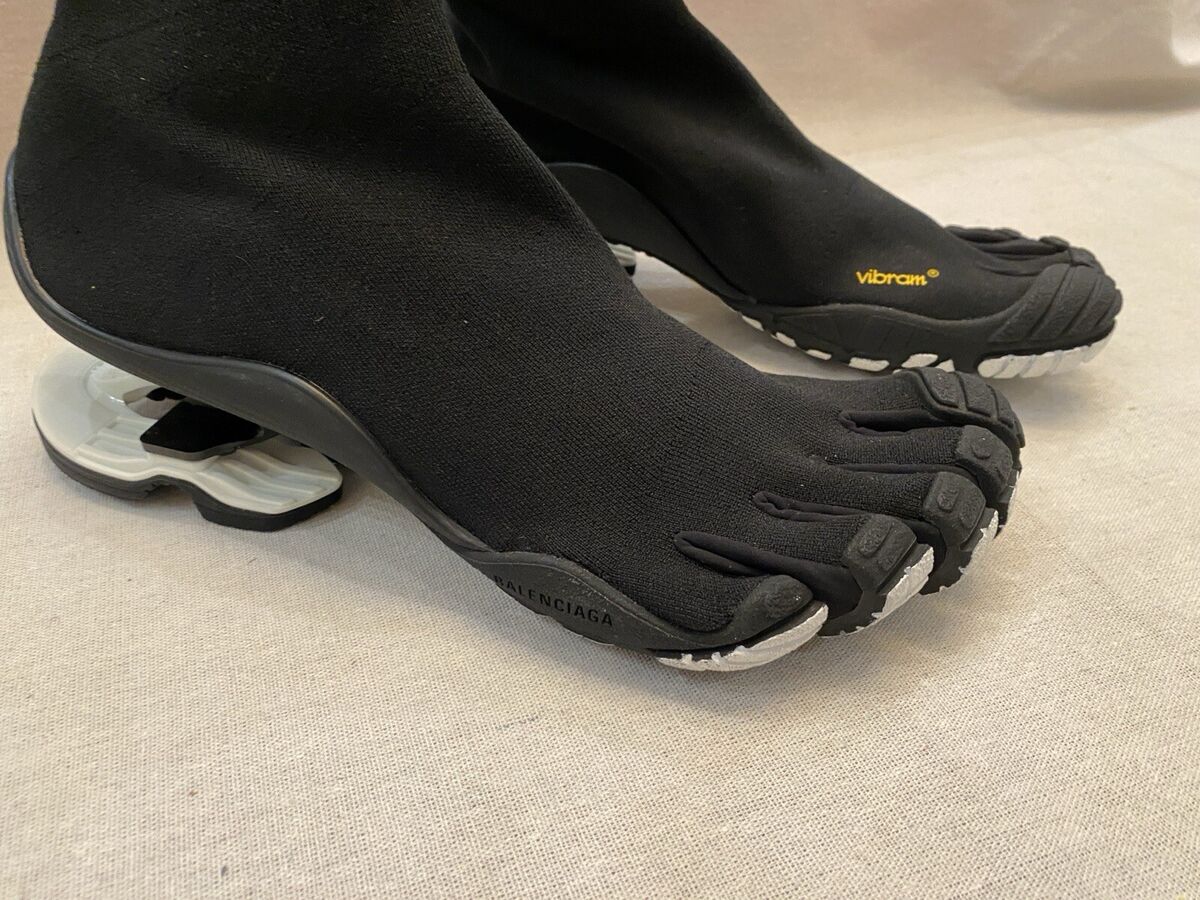 Balenciaga x Vibram Heel Knit Limited Sneaker - Size 45 (12 Balenciaga x Vibram Heel Knit Limited Sneaker - Size 45 (12
