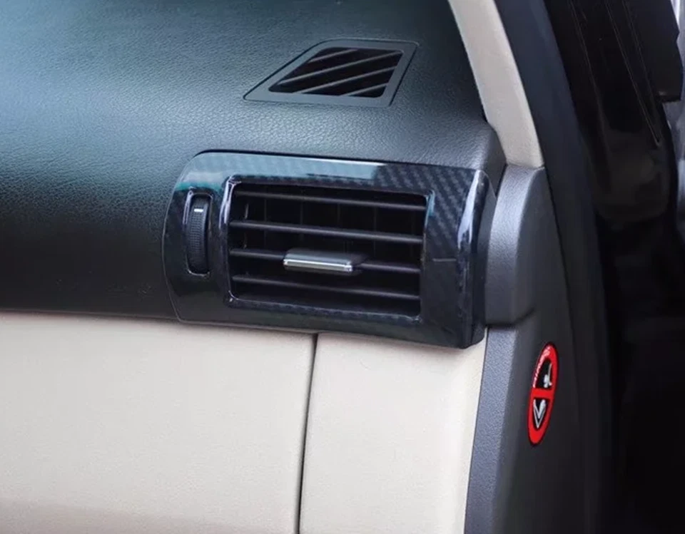 Kit de cubierta interior de auto de fibra de carbono negro de 12 piezas para Lexus RX350 2009-2015 Foto 3 de 4