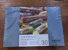 Rembrandt 30 Count Extra Fine Soft Pastels General Selection Talons New in Box