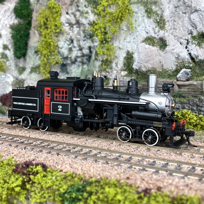 Locomotive Heisler TCL CO Rivarossi HR2882 HO 1/87 train miniature vapeur epoque III