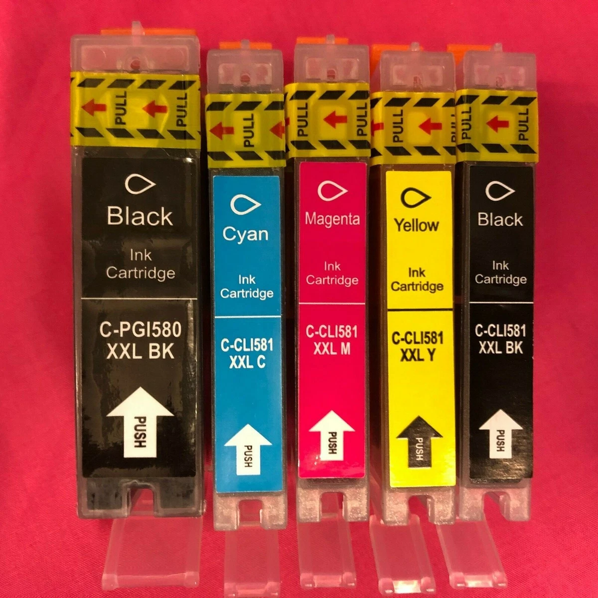 Multipack of Canon Pgi-580 and CLi-581 Ink Cartridges, Fast, Free Delivery