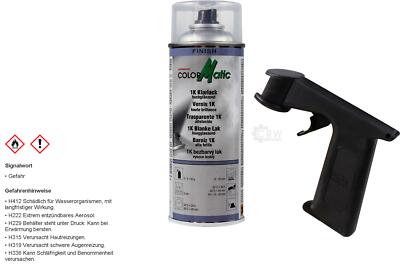 ColorMatic 1K Klarlack transparent Professional Hochglanz 400ml inkl. Halter