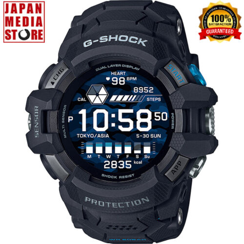 Casio G-SHOCK GSW-H1000-1JR G-SQUAD PRO Bluetooth Mobile Link GPS Men`s Watch