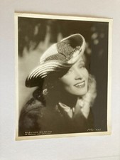 Marlene Dietrich Wearing A Hat In Paramount Pictures Movie Press Photo