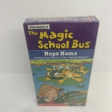 The Magic School Bus Hope Home VHS Video Tape Nature Habitats PBS Kids VTG RARE!