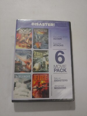 Disaster 6 Movie Pack DVD (Sealed 2-disc Set, 2011)