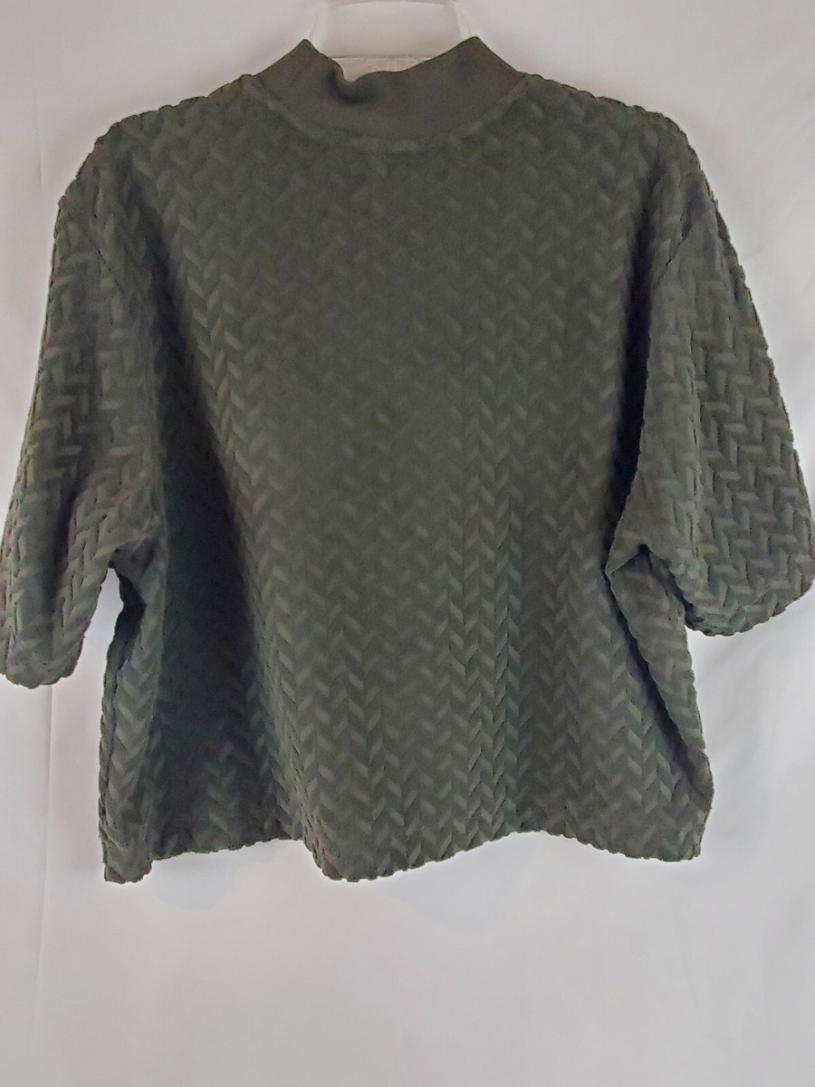 NWT Nike jacquard all over print boxy t-shirt in green size