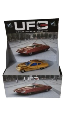 Dinky 352 UFO Ed Straker Car Repo Box And Display Plinth .( MODEL NOT INCLUDED)