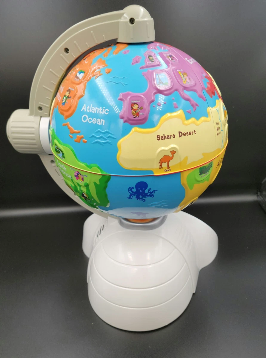 Vtech 1032 Spin Learn Adventure Globe Electronic Interactive Educational Kids
