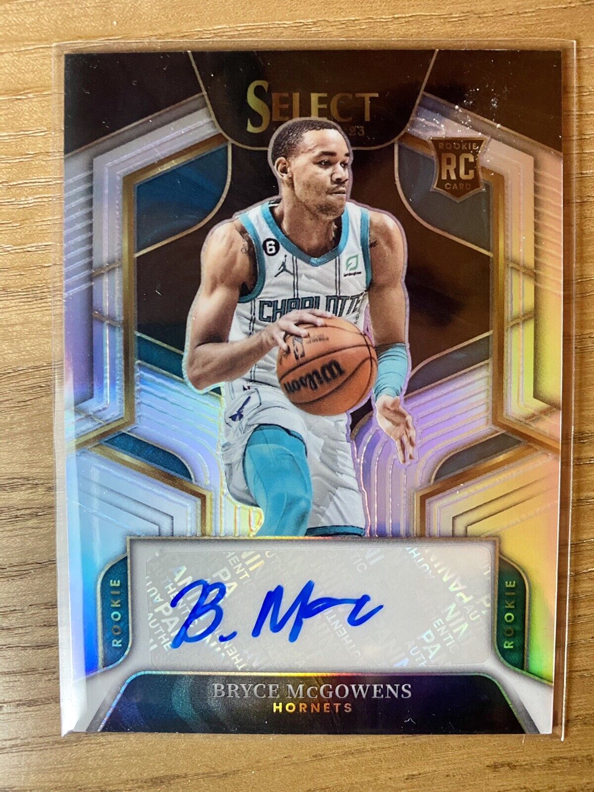 Bryce McGowens Great Significance Rookie Auto 2022-23 NBA Hoops #GS-BYM
