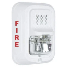 System Sensor P2WL Fire Alarm Horn Strobe Wall White