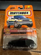 2000 Matchbox Open Road Plymouth Prowler #4 Black