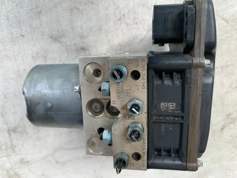 CONTROLADOR MÓDULO FRENO BOMBA ANTIBLOQUEO BMW 535I OEM ABS DSC ESP Foto 3 de 4