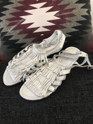 Gerry Weber Sommer Sandale silber 40 neu