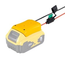 18V 20V Max Battery Adapter With Fuse To Dock Power Connector DCB205 For Dewalt