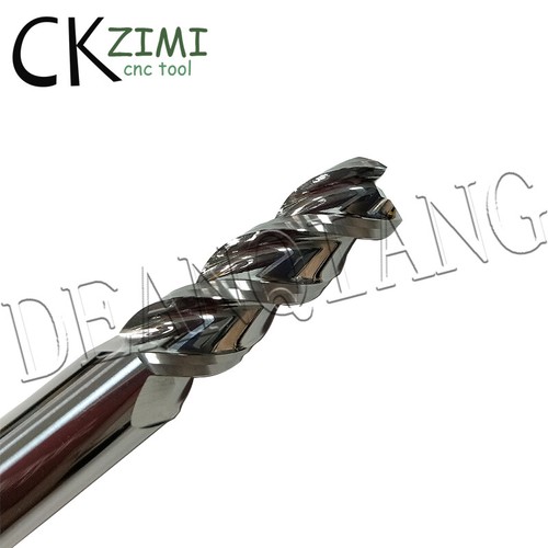 HRC55 1-12mm 3 Flute Carbide End Mill Milling Cutter CNC For Aluminum Drill Bit - Picture 5 of 15