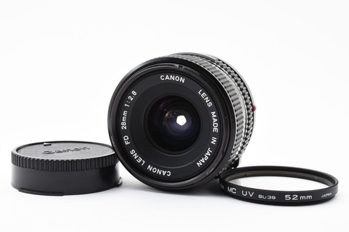 [NearMINT] Canon NEW FD NFD 28mm f/2.8 MF Wide Angle Lens from Japan #C3576