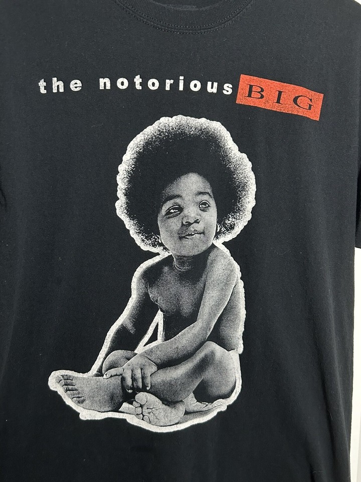 The Notorious B. I. G. Baby T Shirt Black Size M eBay