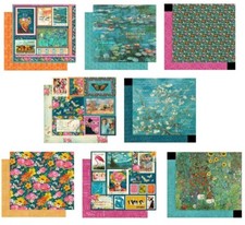 Graphic 45 Let's Get Artsy 12" Cardstock PICK Beauty Joy Gallery Flower Paint