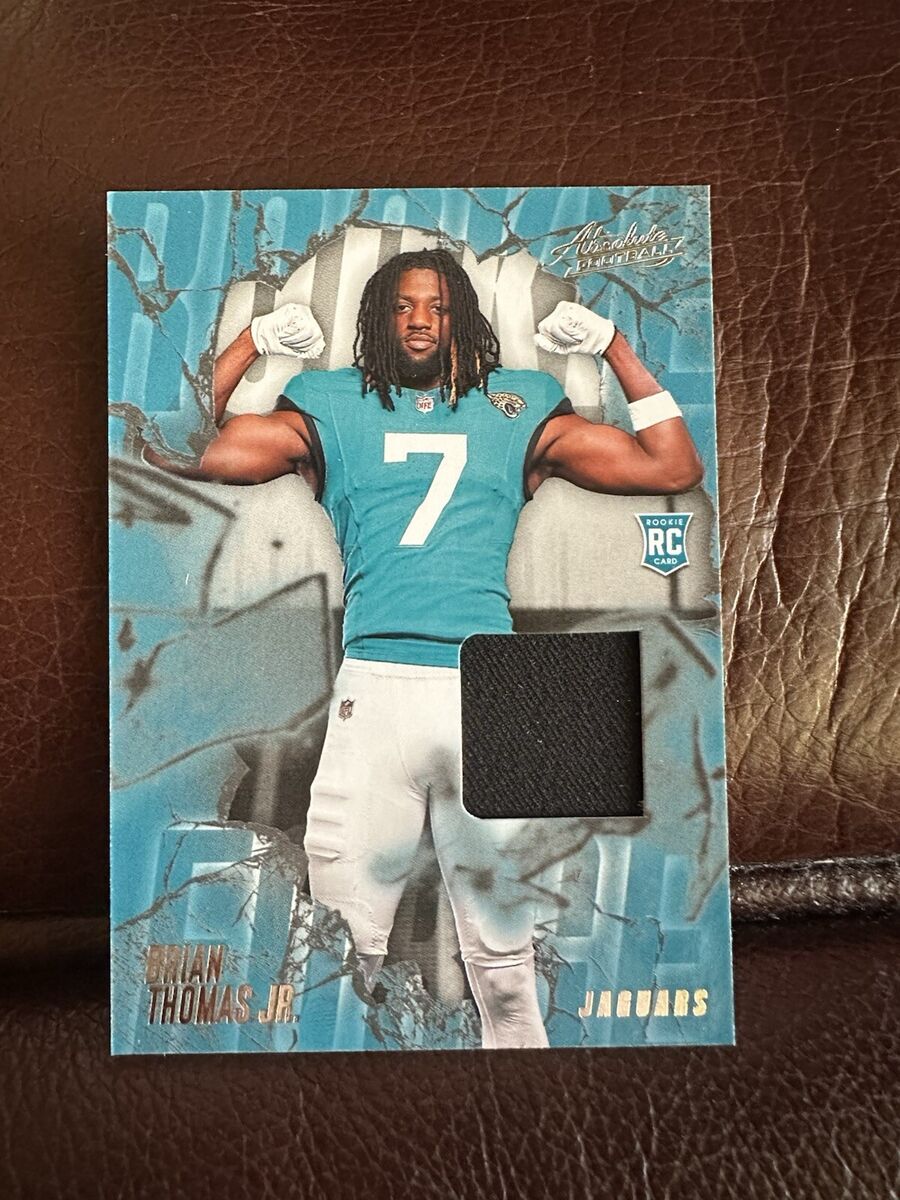 BRIAN THOMAS JR 2024 Panini Absolute Rookie Force Patch RF BRIAN THOMAS JR 2024 Panini Absolute Rookie Force Patch RF