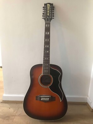 カスタマイズ アコースティックギター Eko Ranger XII Eko Ranger XII VR EQ 12-String Electro Acoustic, Natural at