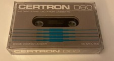 Single Certron D60 Instant Start Dictation Cassette Tape