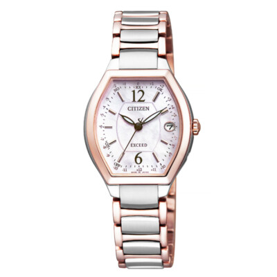 CITIZEN Exceed ES9342-50W Pink Titania Line Happy Flight Women Watch New in Box