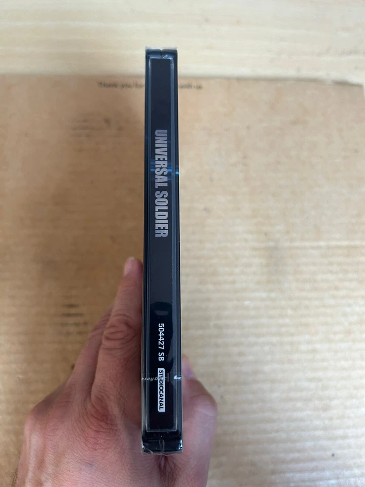 UNIVERSAL SOLDIER Blu Ray Steelbook OUT OF PRINT. NEW & SEALED Import - Image 3 of 4